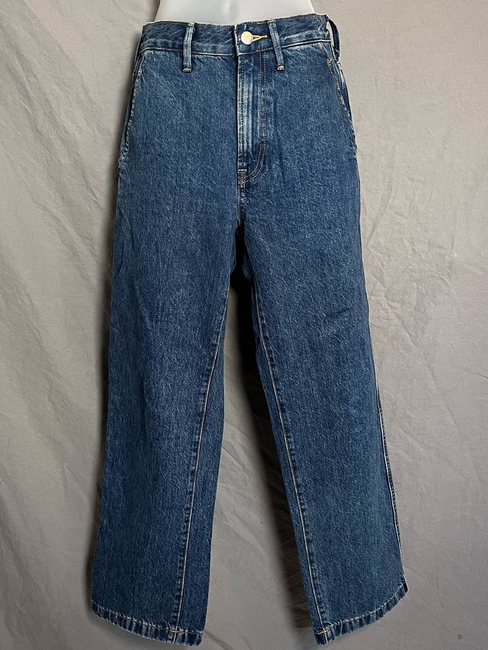 Everlane The Cinch Back Utility Straight Leg Jeans 25 Indigo